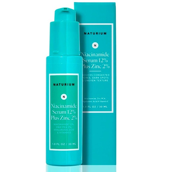 SALE Naturium Hyaluronic Acid Zinc and Vitamin B Acne and Scarring Face Serum - Picture 1 of 6